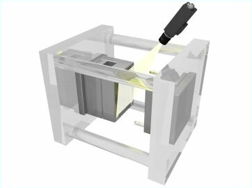 3D-Ansicht Werkzeugsicherung Spritzgusswerkzeug